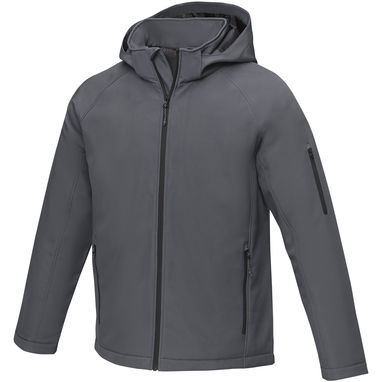 Notus мужская утепленная куртка из софтшелла, цвет серый  размер S - 38338821- Фото №1