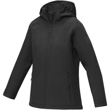 Notus жіноча утеплена куртка із софтшелу, колір суцільний чорний  розмір XS - 38339900- Фото №1