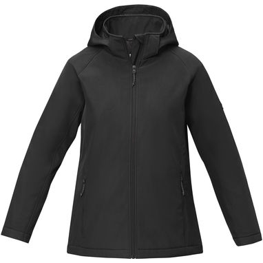Notus жіноча утеплена куртка із софтшелу, колір суцільний чорний  розмір XS - 38339900- Фото №2