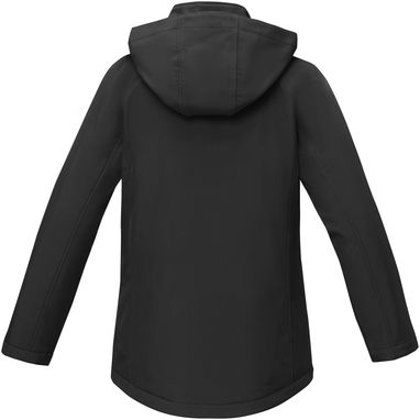 Notus жіноча утеплена куртка із софтшелу, колір суцільний чорний  розмір XS - 38339900- Фото №3