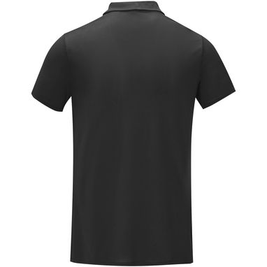 Мужская футболка поло cool fit с короткими рукавами Deimos, цвет сплошной черный  размер XS - 39094900- Фото №3
