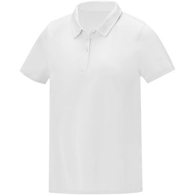 Женская cool fit  футболка поло с короткими рукавами Deimos, цвет белый  размер XS - 39095010- Фото №1