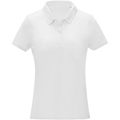 Женская cool fit  футболка поло с короткими рукавами Deimos, цвет белый  размер XS - 39095010- Фото №2
