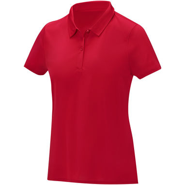 Женская cool fit  футболка поло с короткими рукавами Deimos, цвет красный  размер XS - 39095210- Фото №1