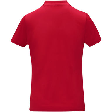 Женская cool fit  футболка поло с короткими рукавами Deimos, цвет красный  размер XS - 39095210- Фото №3