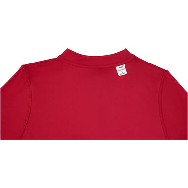 Женская cool fit  футболка поло с короткими рукавами Deimos, цвет красный  размер XS - 39095210- Фото №4