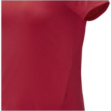 Женская cool fit  футболка поло с короткими рукавами Deimos, цвет красный  размер XS - 39095210- Фото №5