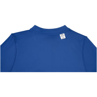 Женская cool fit  футболка поло с короткими рукавами Deimos, цвет cиний  размер S - 39095521- Фото №4