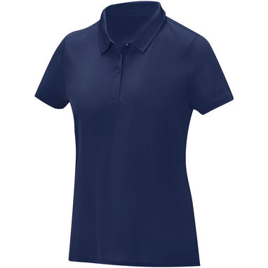 Женская cool fit  футболка поло с короткими рукавами Deimos, цвет темно-синий  размер XS - 39095550- Фото №1