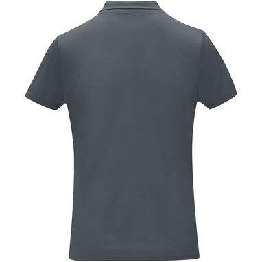 Женская cool fit  футболка поло с короткими рукавами Deimos, цвет серый  размер S - 39095821- Фото №3