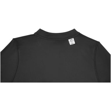 Жіноча cool fit футболка поло з короткими рукавами Deimos, колір суцільний чорний  розмір XS - 39095900- Фото №4
