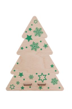 Рождественский держатель для мобильного телефона Vallvik, цвет зеленый - AP716673-07- Фото №3