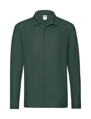 Рубашка-поло Long Sleeve, цвет зеленый  размер L - AP722863-07_L- Фото №1