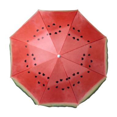 Пляжный зонтик, арбуз Chaptan, цвет красный - AP722878-B- Фото №4