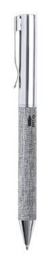 Шариковая ручка из переработанного полиэстера, цвет серебряный - AP722983-21- Фото №4