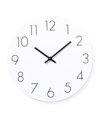 Настінний годинник Kajim, колір білий - AP722989-01- Фото №1