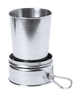 Складана чашка Daibak, колір срібний - AP723009- Фото №4