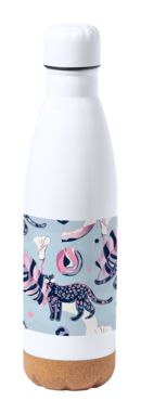 Сублімаційна спортивна пляшка Pooch, колір білий - AP723034-01- Фото №2