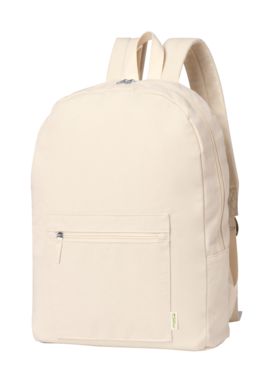 Бавовняний рюкзак Saunders, колір натуральний - AP723070-00- Фото №1
