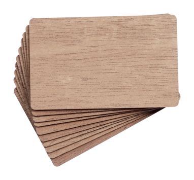 Набор деревянных карточек Inary, цвет коричневий - AP723096- Фото №3