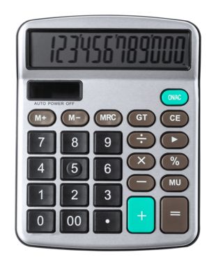 Калькулятор Tueris, цвет серый - AP723097-77- Фото №3