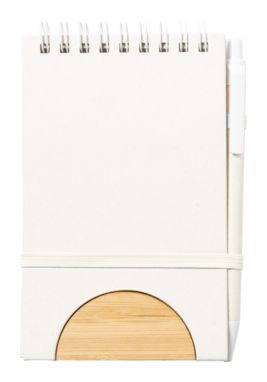 Еко-блокнот із переробленої упаковки для молока Minnak, колір натуральний - AP723099- Фото №3