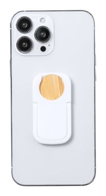 Кольцо-держатель для мобильного телефона Farty, цвет белый - AP723135-01- Фото №6