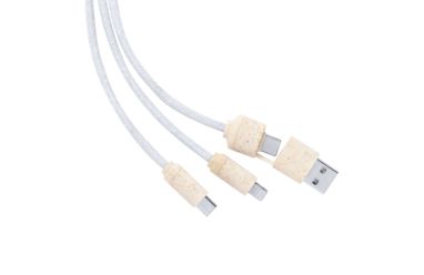 USB-кабель для зарядного пристрою Nuskir, колір натуральний - AP723142- Фото №4