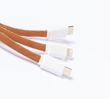 USB-кабель для зарядного пристрою Sherat RCS, колір коричневий - AP723146-09- Фото №4