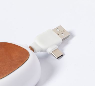 USB-кабель для зарядного пристрою Sherat RCS, колір коричневий - AP723146-09- Фото №5