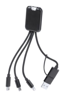 USB-кабель для зарядного пристрою Whoco, колір чорний - AP723195-10- Фото №1