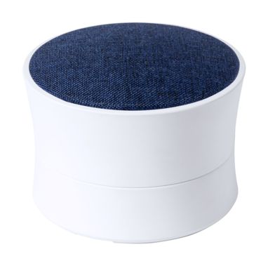 Bluetooth-динамік Rumok в корпусі з покриттям з поліестеру, колір темно-синій - AP723204-06A- Фото №1