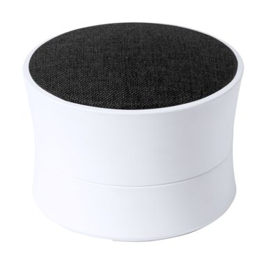 Bluetooth-динамік Rumok в корпусі з покриттям з поліестеру, колір чорний - AP723204-10- Фото №2