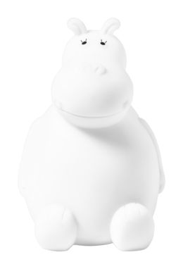 Копилка Hippo, цвет белый - AP723210-01- Фото №1