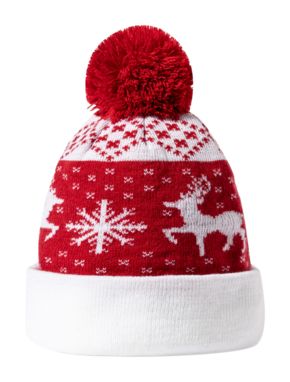 Різдвяна шапка Elenix, колір червоний - AP732242-05- Фото №1