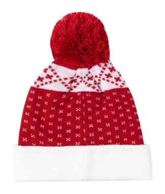 Рождественская шапка Elenix, цвет красный - AP732242-05- Фото №4