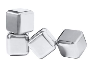 Набор кубиков льда Danny, цвет серебряный - AP732259- Фото №4