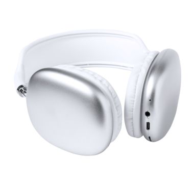 Bluetooth-наушники Curney, цвет белый - AP733408-01- Фото №3