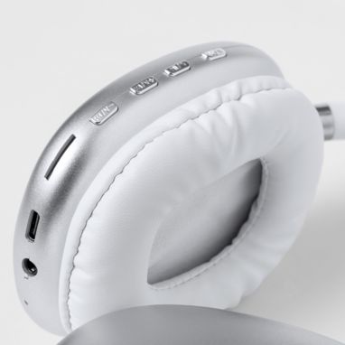 Bluetooth-наушники Curney, цвет белый - AP733408-01- Фото №8