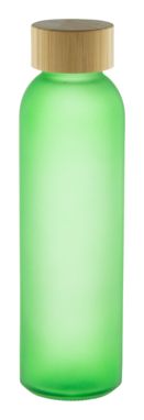 Скляна спортивна пляшка Cloody, колір зелений - AP800469-07- Фото №1