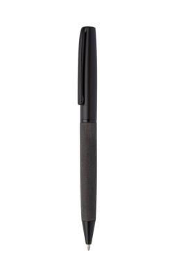 Кулькова металева ручка Nerra, колір чорний - AP800734-10- Фото №3