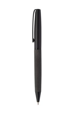 Кулькова металева ручка Nerra, колір чорний - AP800734-10- Фото №4
