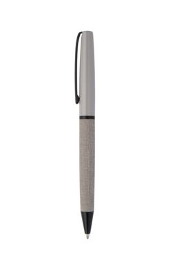Шариковая металлическая ручка Nerra, цвет серый - AP800734-77- Фото №4