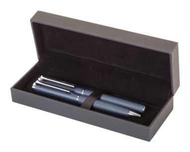 Набір ручок Stripo, колір темно-синій - AP800735-06A- Фото №1