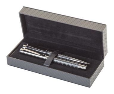 Pen set Braids, цвет black - AP800736-10- Фото №1