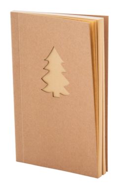 Рождественский блокнот Julbok, цвет натуральный - AP800748-00- Фото №2