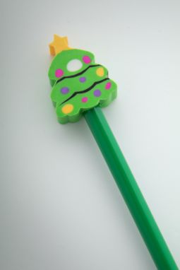 Рождественский карандаш Ramsvika, цвет зеленый - AP800757-A- Фото №3