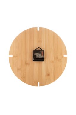 Бамбуковий настінний годинник Tokei, колір натуральний - AP800758- Фото №4
