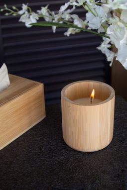 Бамбукова свічка Takebo, колір натуральний - AP800760- Фото №3
