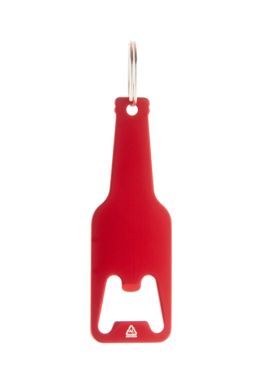 Брелок с открывалкой для бутылок Kaipi, цвет красный - AP808068-05- Фото №3